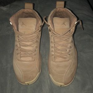 tan jordan retro 12s